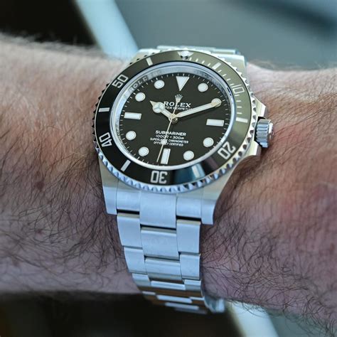 rolex submariner no date review|rolex submariner 41mm no date.